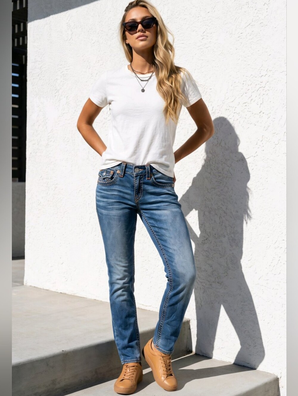 True Religion World Tour Skinny Jeans Women’s Light Wash Stretch Denim